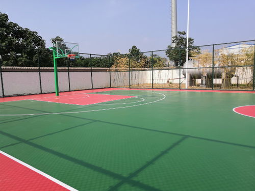 河北室外籃球場施工 河北室外籃球場